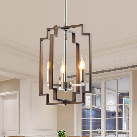 3 light modern design chandelier