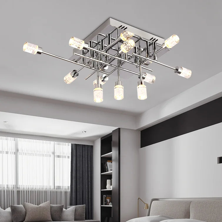Maxax 11 - Light 21.26in LED Flush Mount Ceiling Lamp #MX14-11CH - Image 3