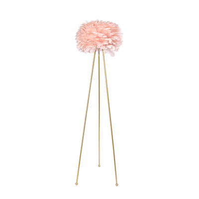 pink tripod floor lamp