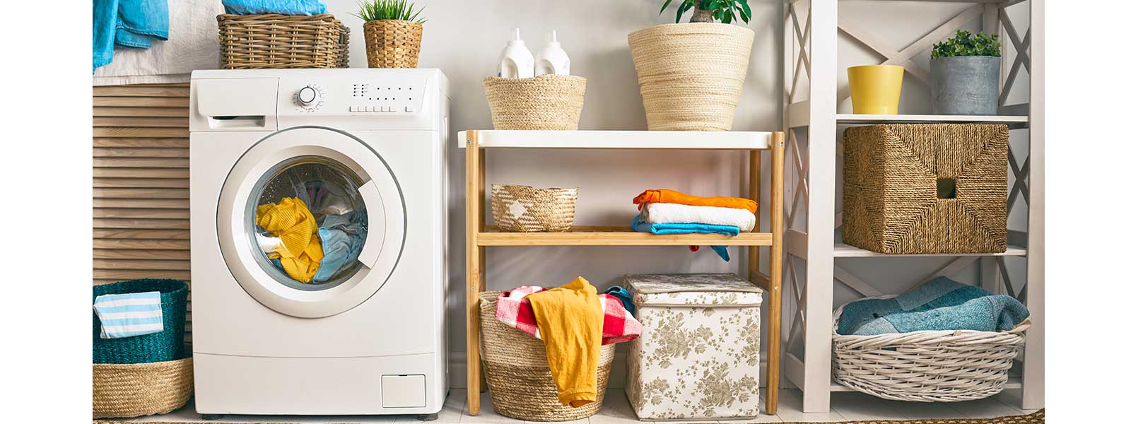 Le panier à linge, un essentiel de la buanderie