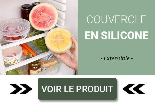 Couvercle silicone