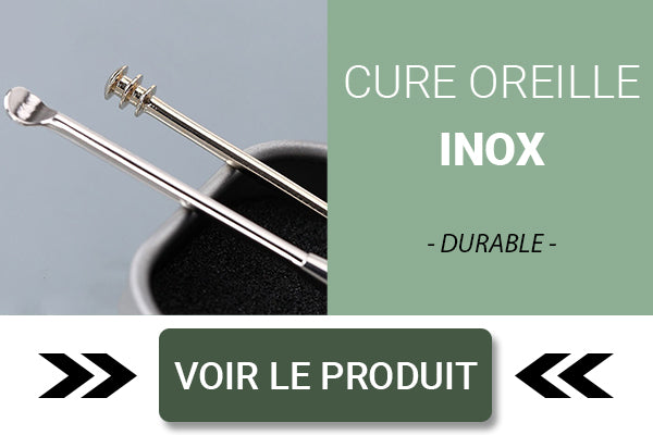 Cure oreille inox durable