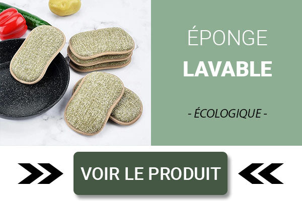 Éponge lavable