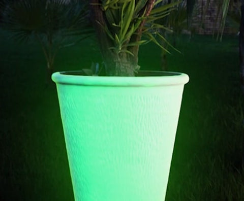 5. DIY Glow In The Dark Planters