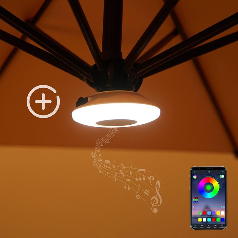 umbrella speaker light