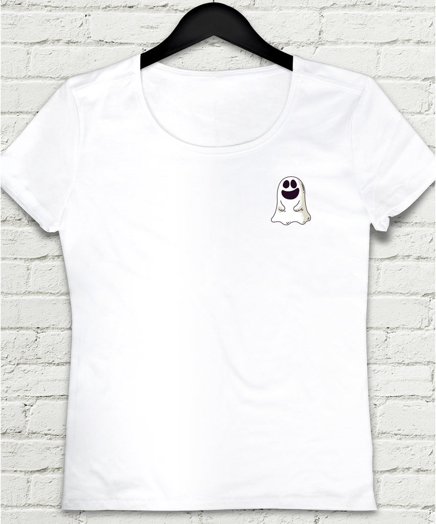 Ghost1 beyaz tişört - basmatik.com