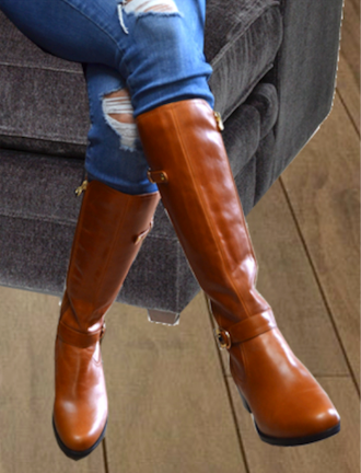 small calf boots knee high