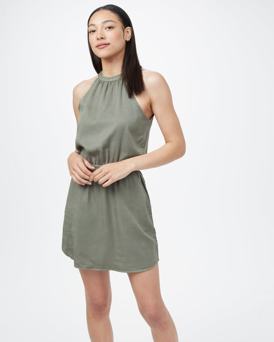 Women's Cypress Halter Neckband Dress - 1% Tencel | tentree?« | tentree ...