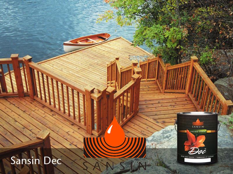 Sansin Heritage Red 92 Exterior Wood Stain Colour