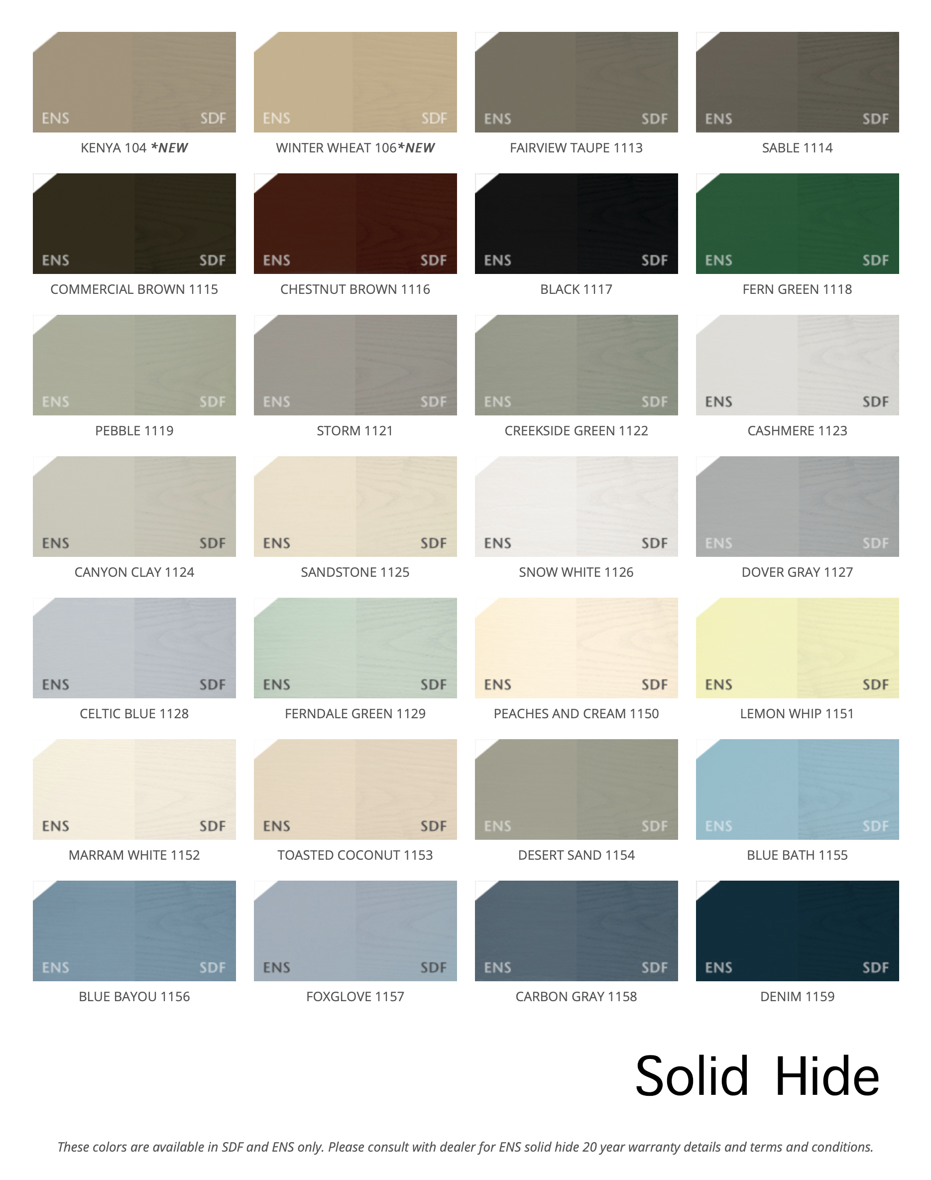 Sansin Sage Green 64 Exterior Wood Stain Colour