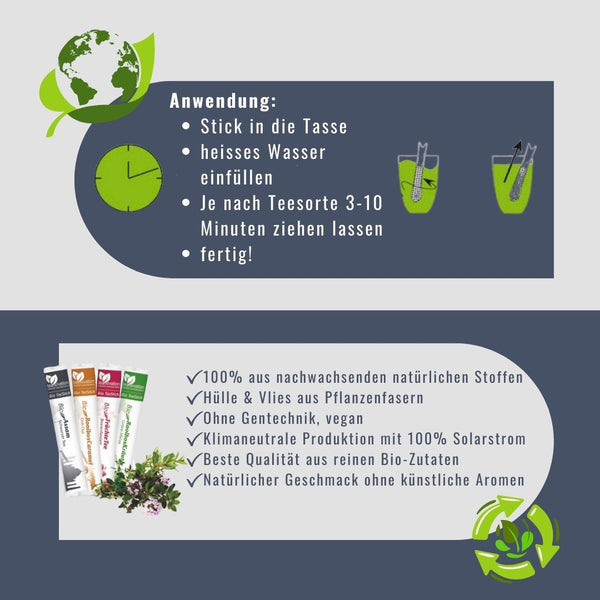 Bio-TeeStick | Vorteile eine Biotee im Stick | Naturify.ch