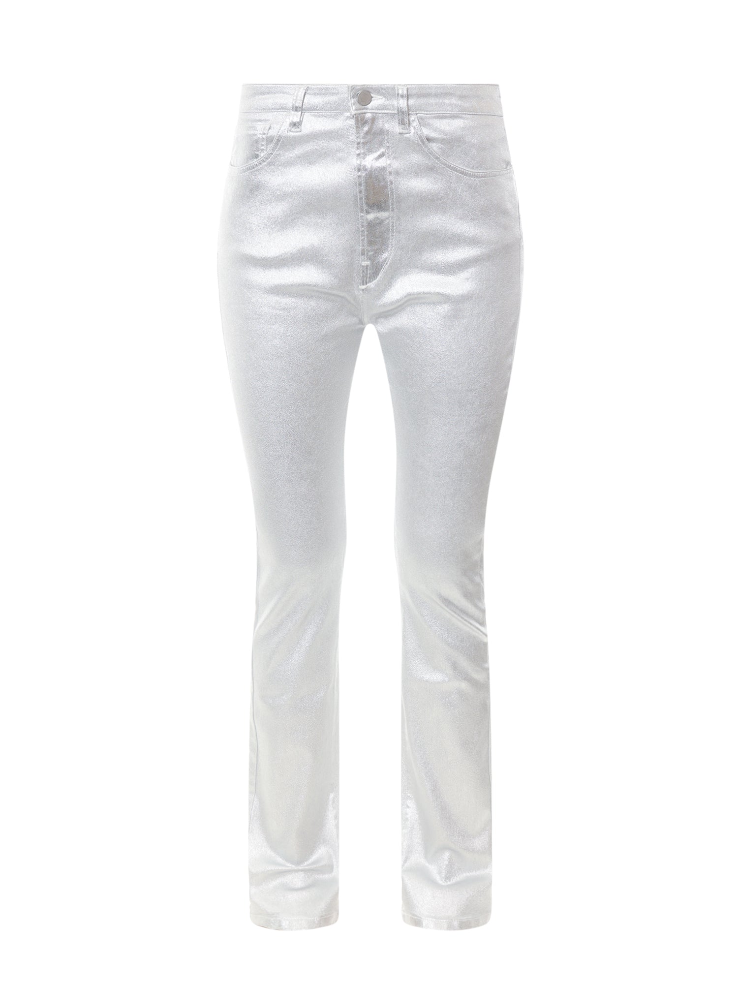 3x1-pantalone in cotone silver-donna