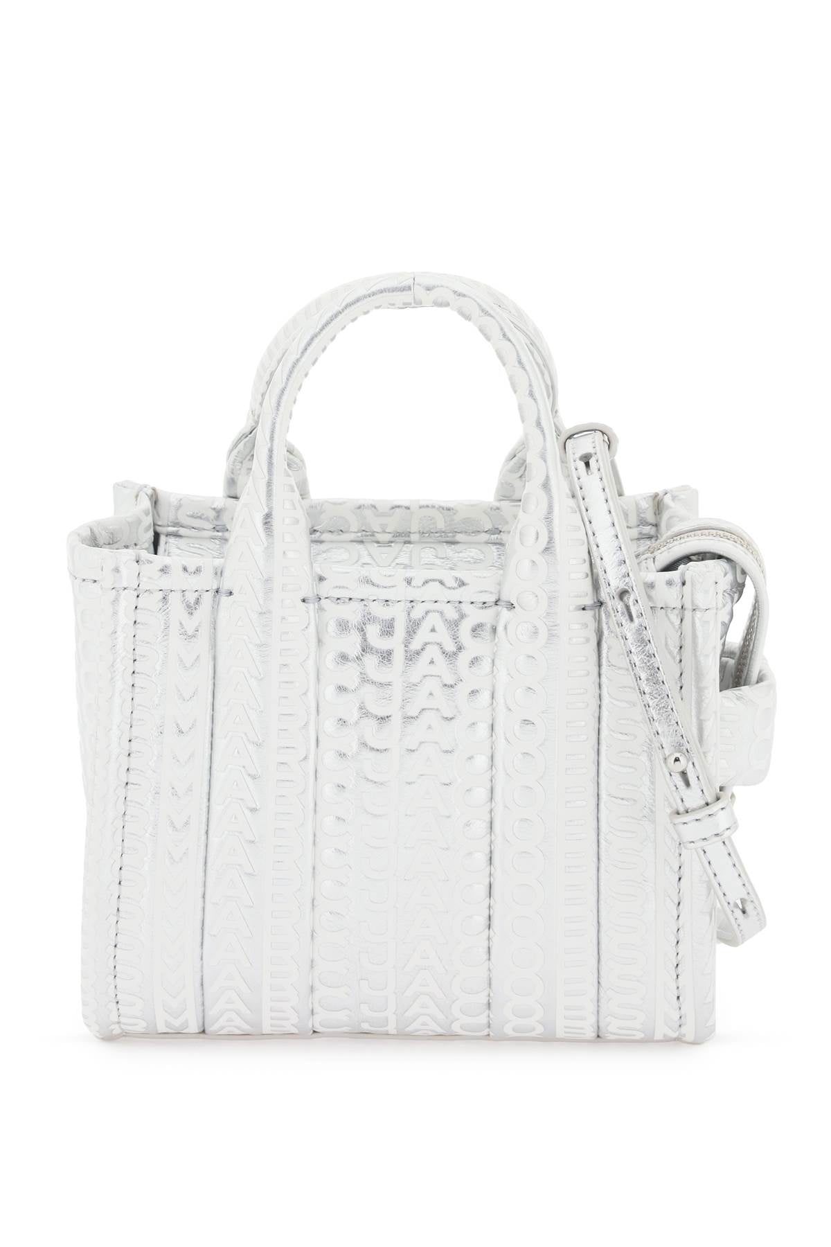 marc jacobs-borsa 'the monogram metallic mini tote bag'-donna