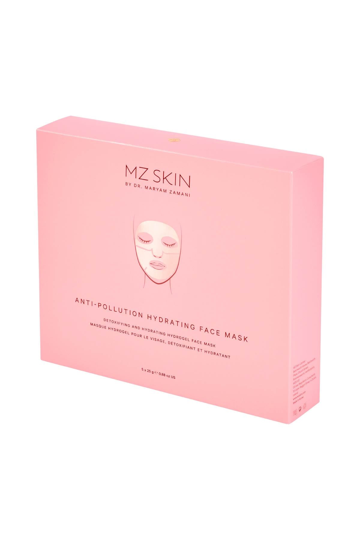 mz skin-maschera viso anti pollution hydrating-unisex