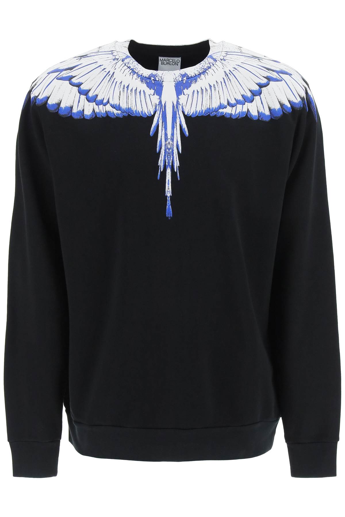 Marcelo Burlon-Felpa Girocollo Icon Wings-Uomo