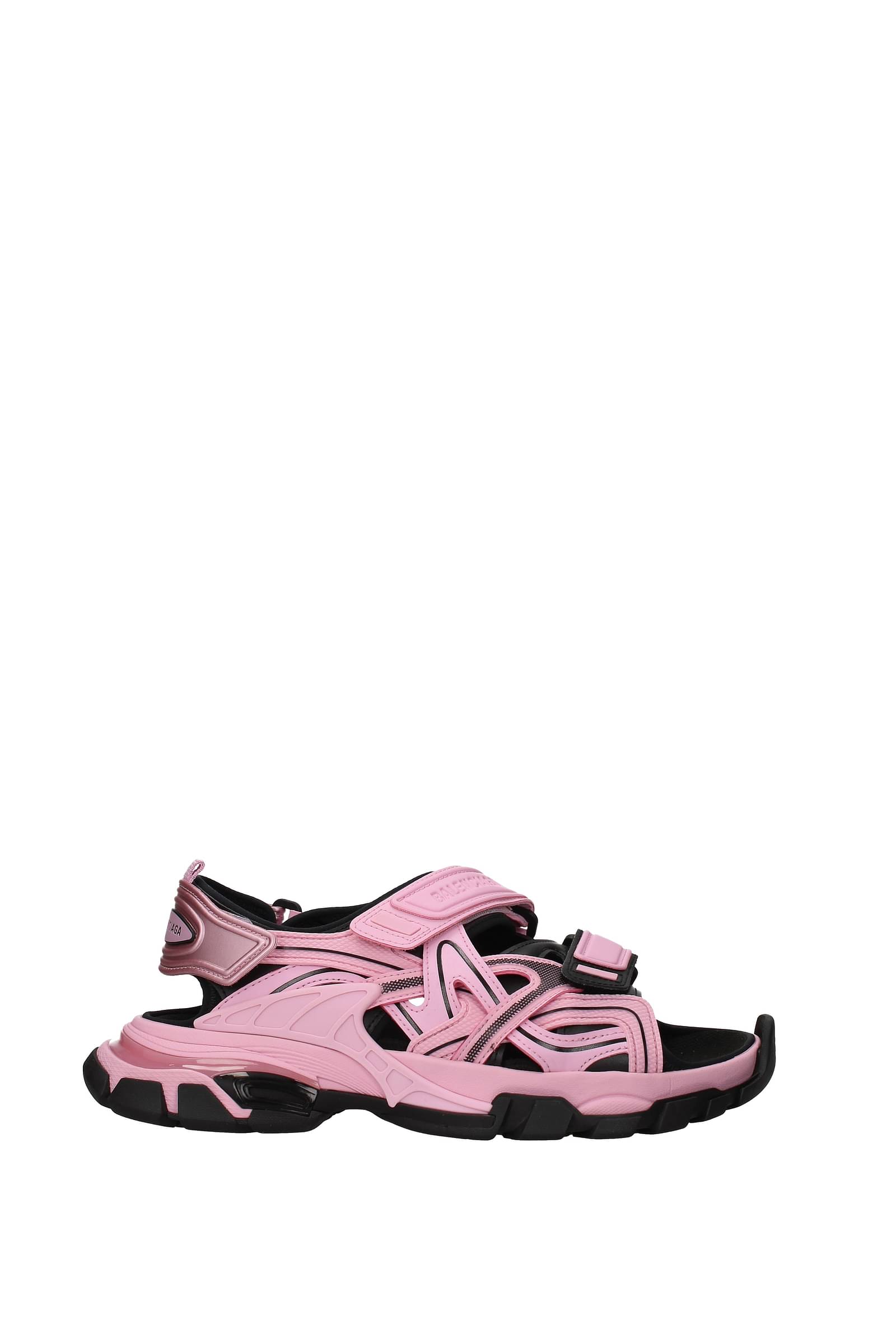 balenciaga-sandali tessuto rosa-donna