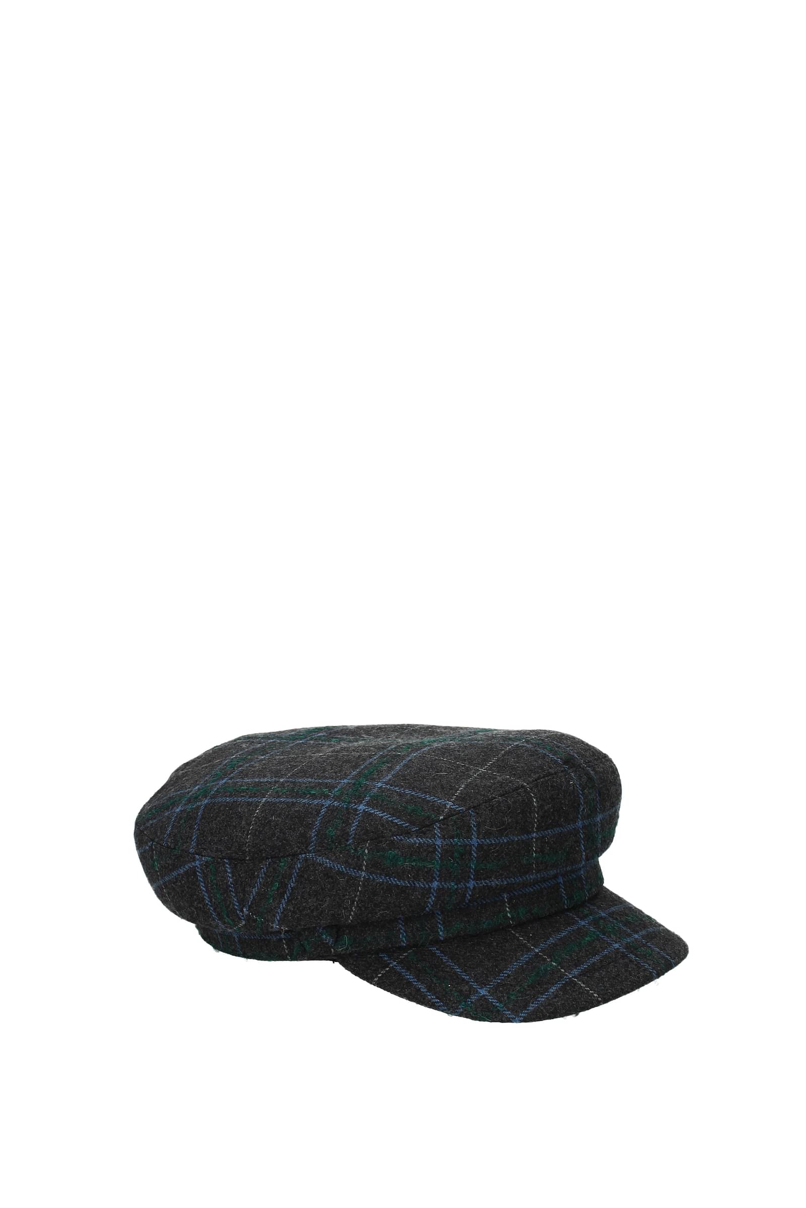borsalino-cappelli lana grigio-uomo