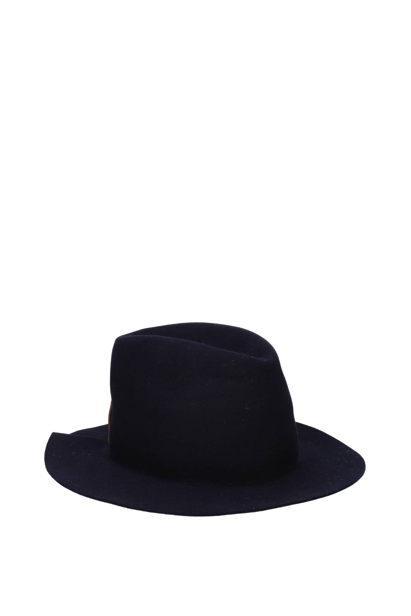 borsalino-cappelli alessandria feltro blu-donna