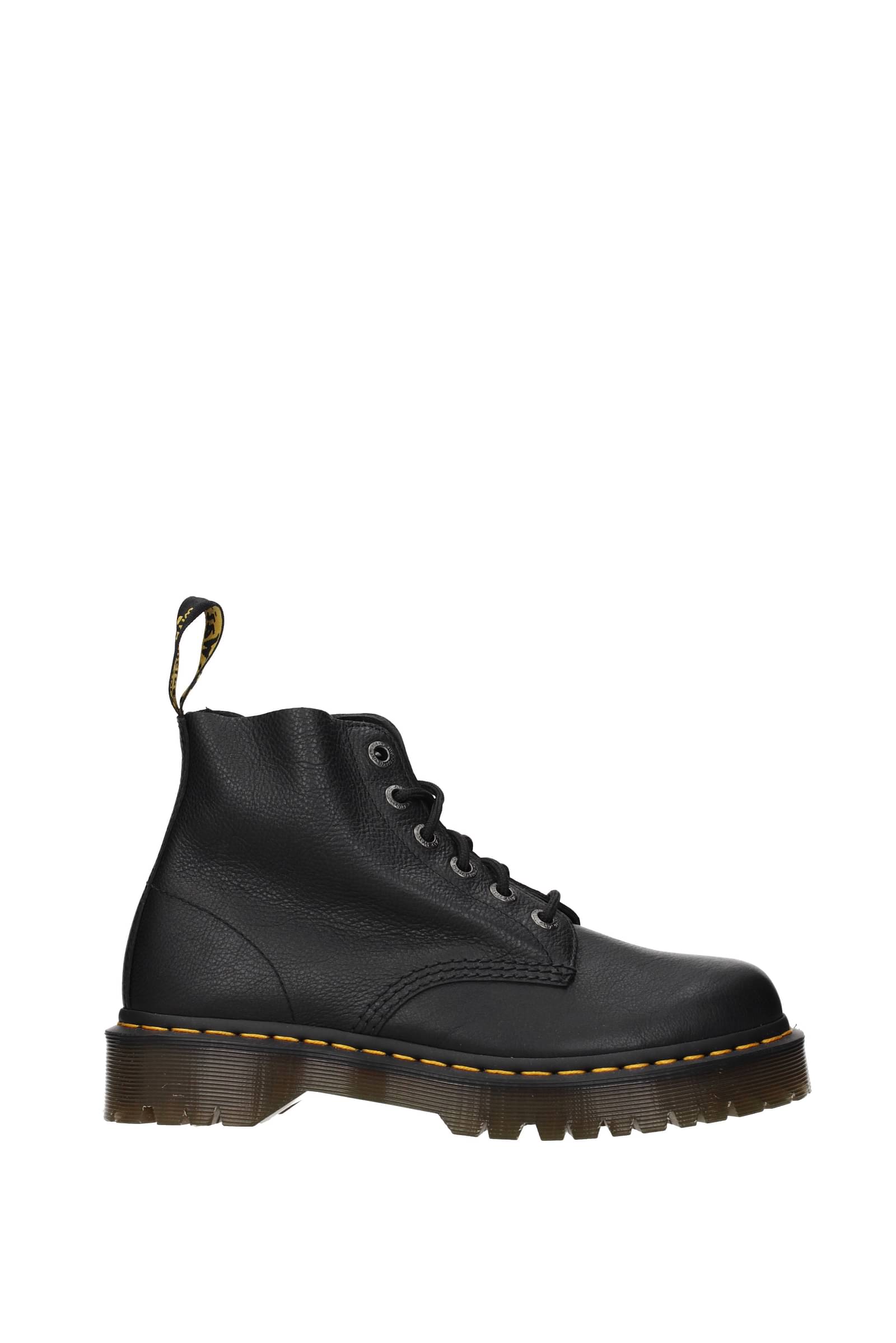 Dr. Martens-Stivaletti Pelle Nero-Uomo