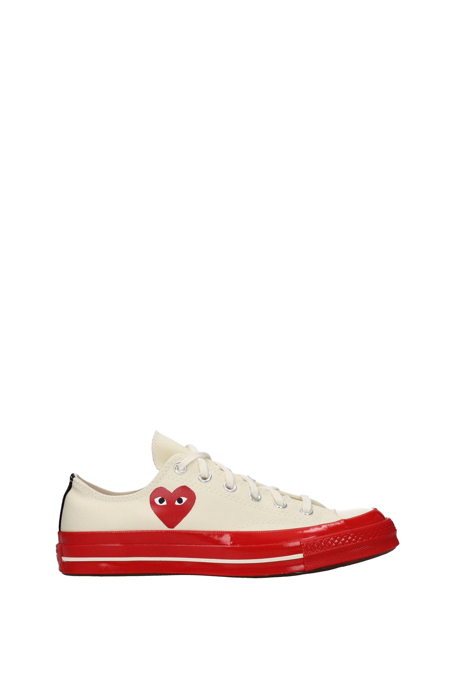 comme des garçon-sneakers converse tessuto beige-uomo