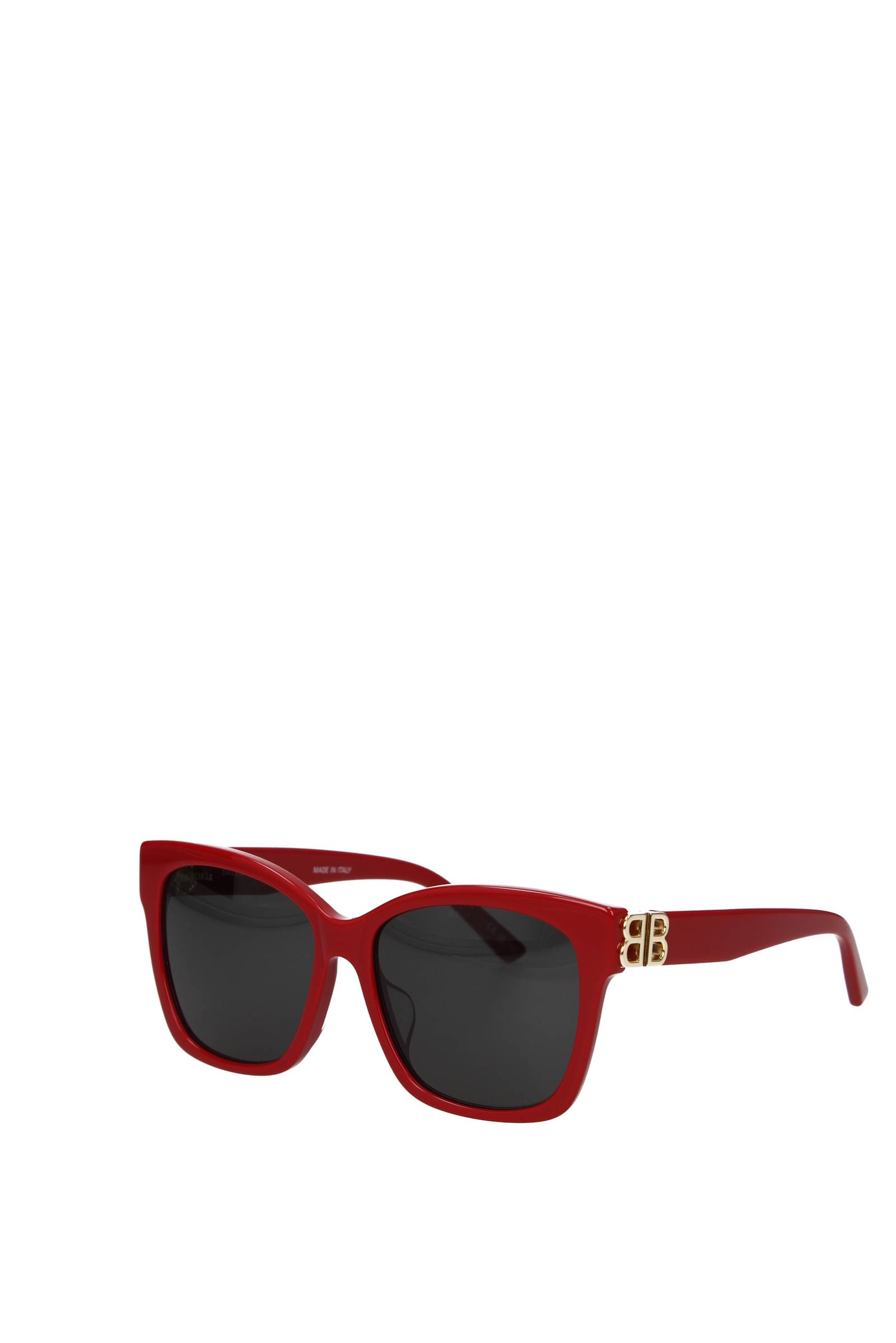 balenciaga-occhiali da sole dinasty acetato rosso rossetto-donna