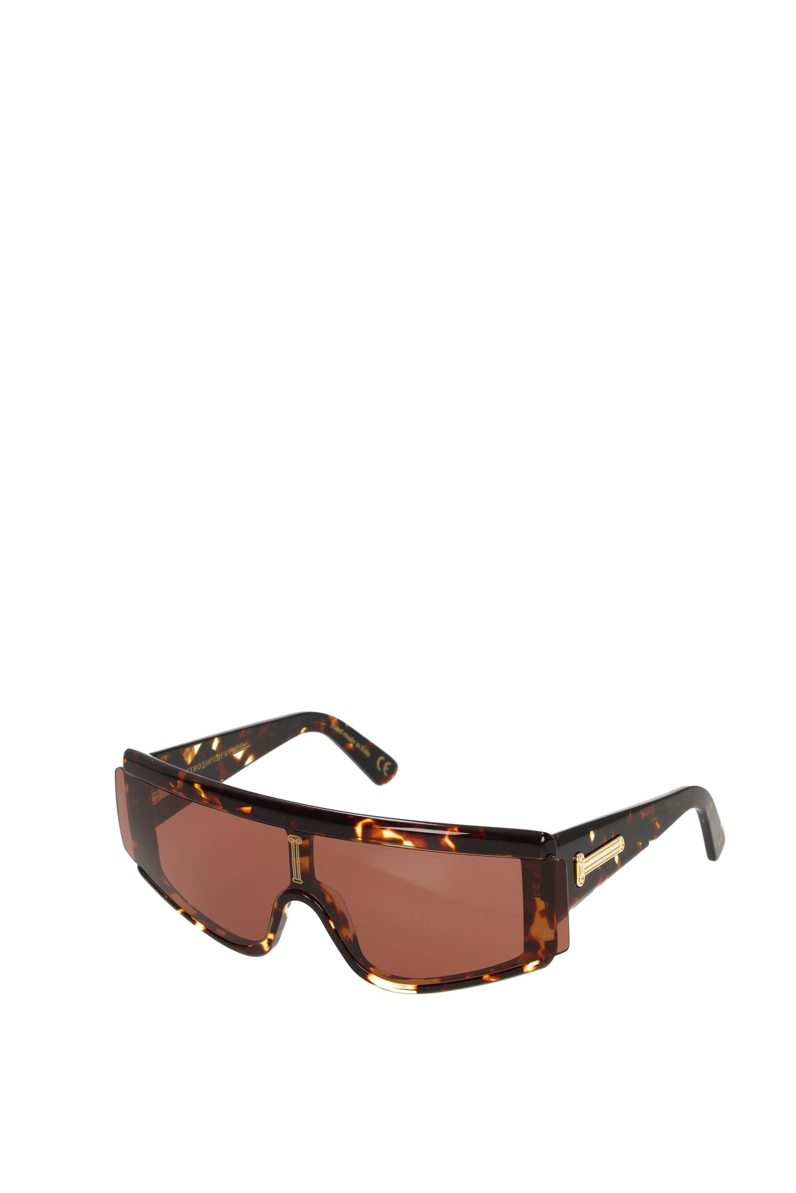 aries-occhiali da sole retrosuperfuture acetato marrone leopardato-donna