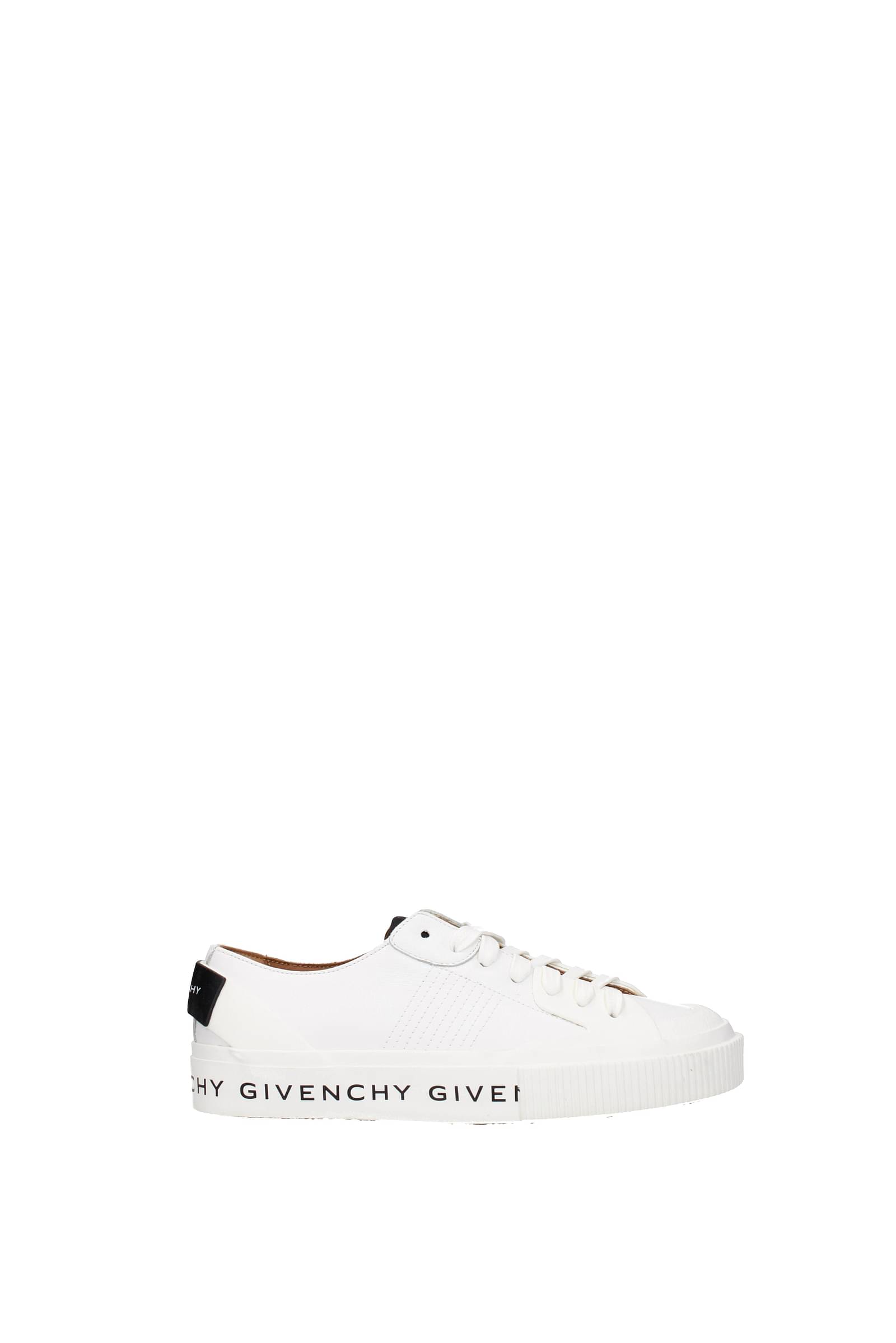 givenchy-sneakers pelle bianco bianco ottico-donna