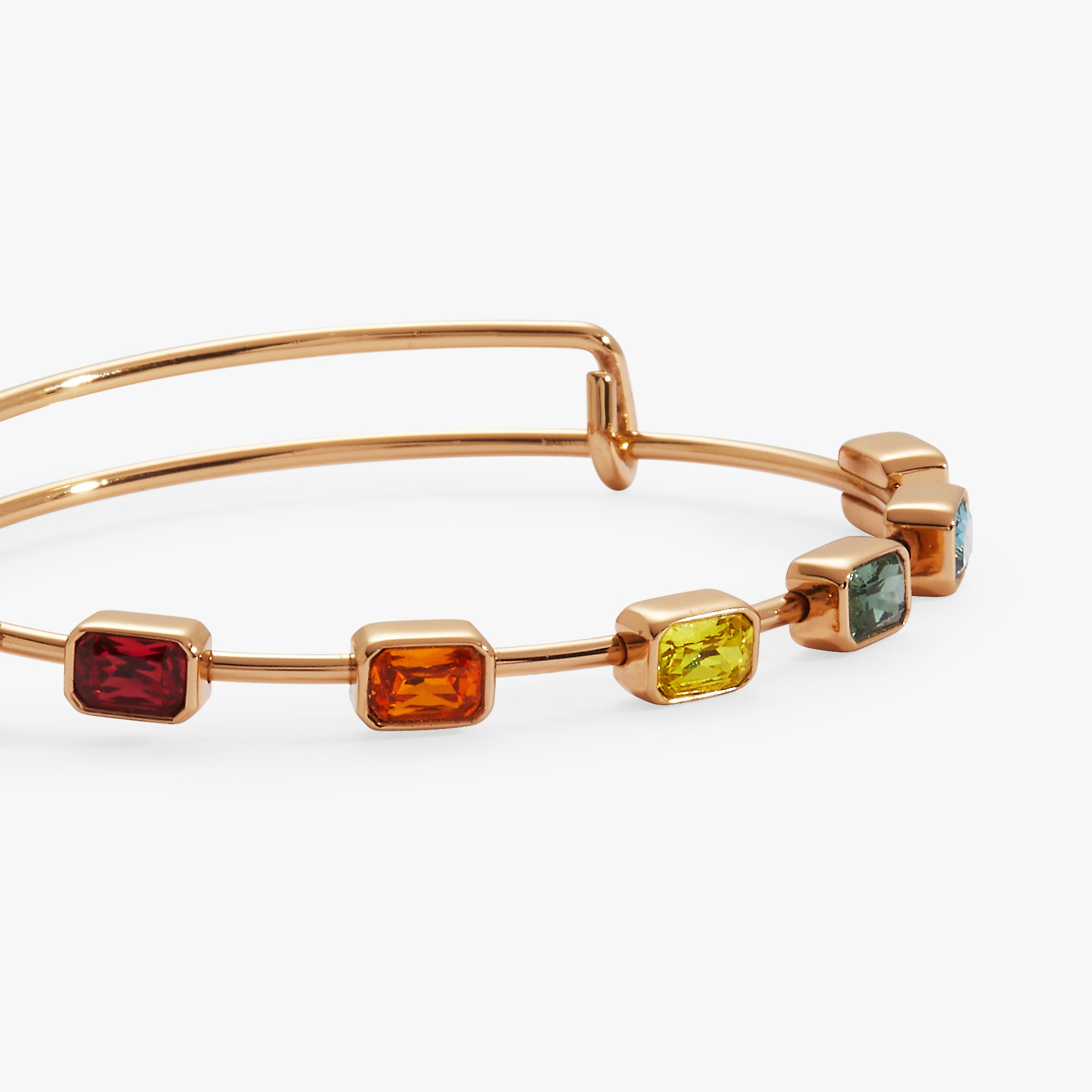 Image of Rainbow In-Line Stone Bangle