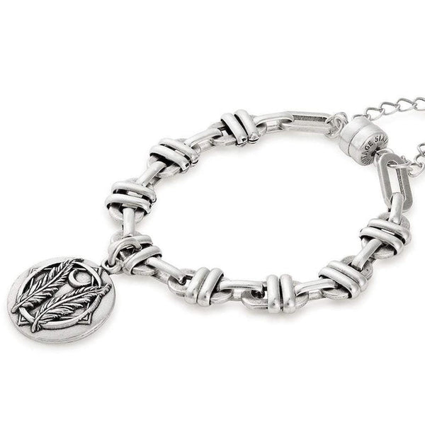 godspeed silver charm bracelet