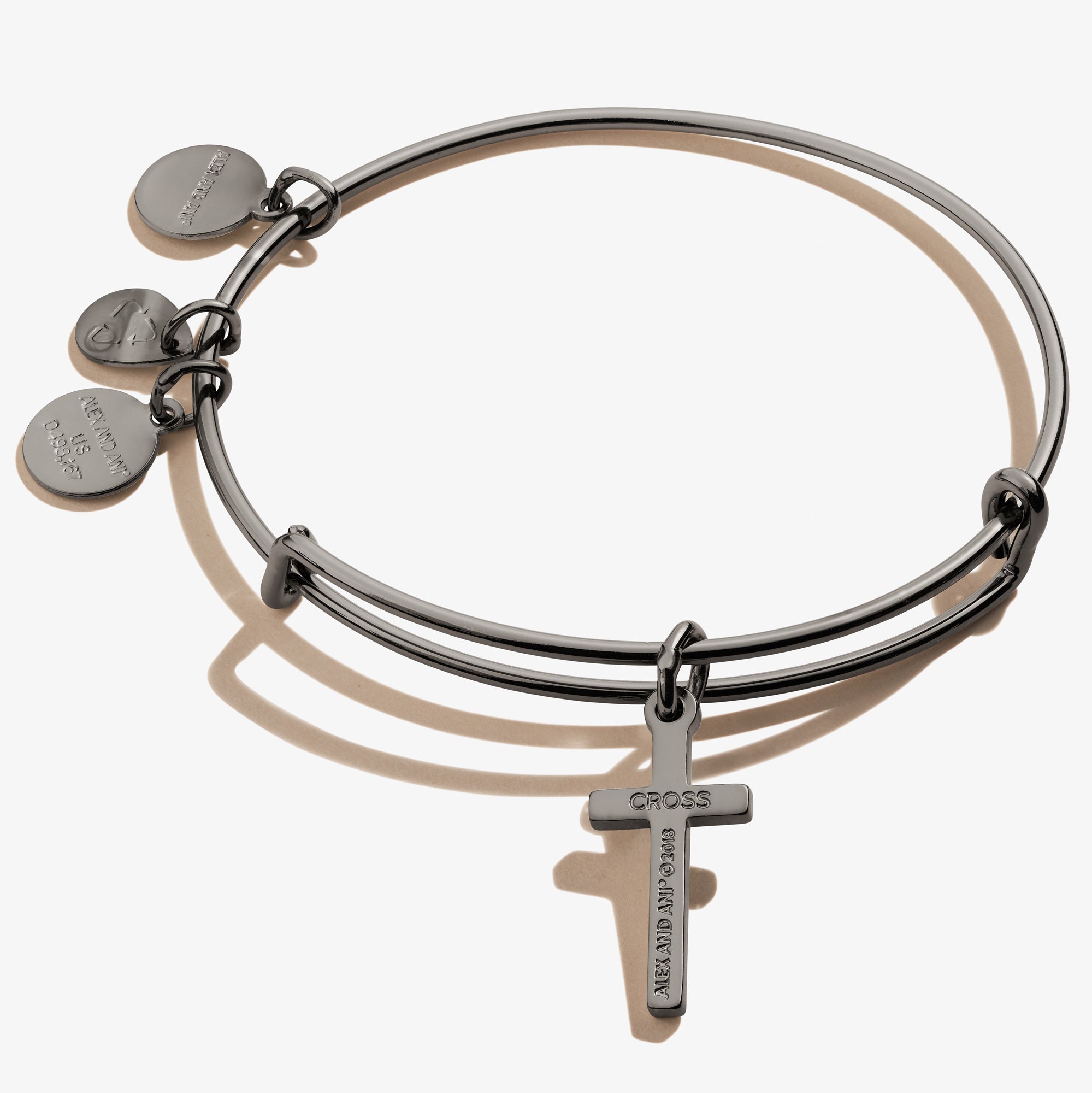 alex and ani sideways cross bracelet