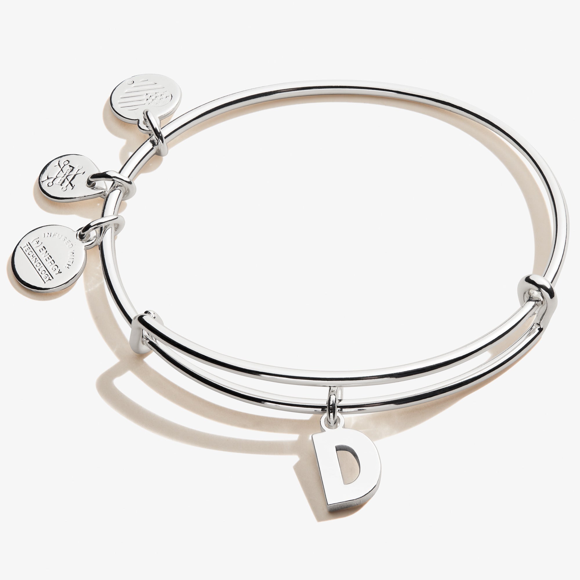 alex and ani initial charm necklace