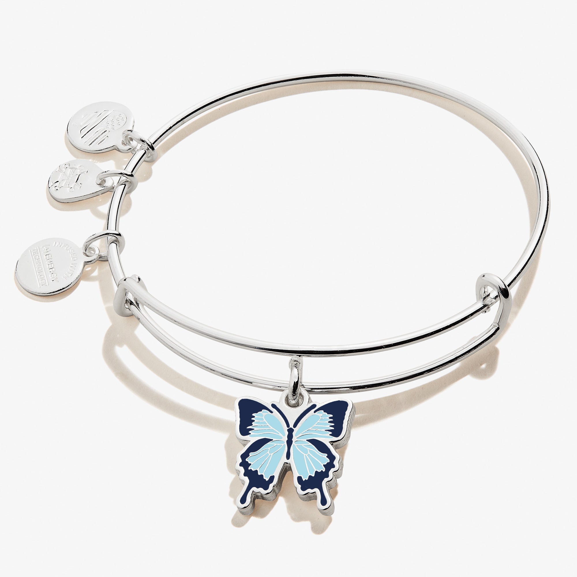 alex and ani butterfly bracelet silver