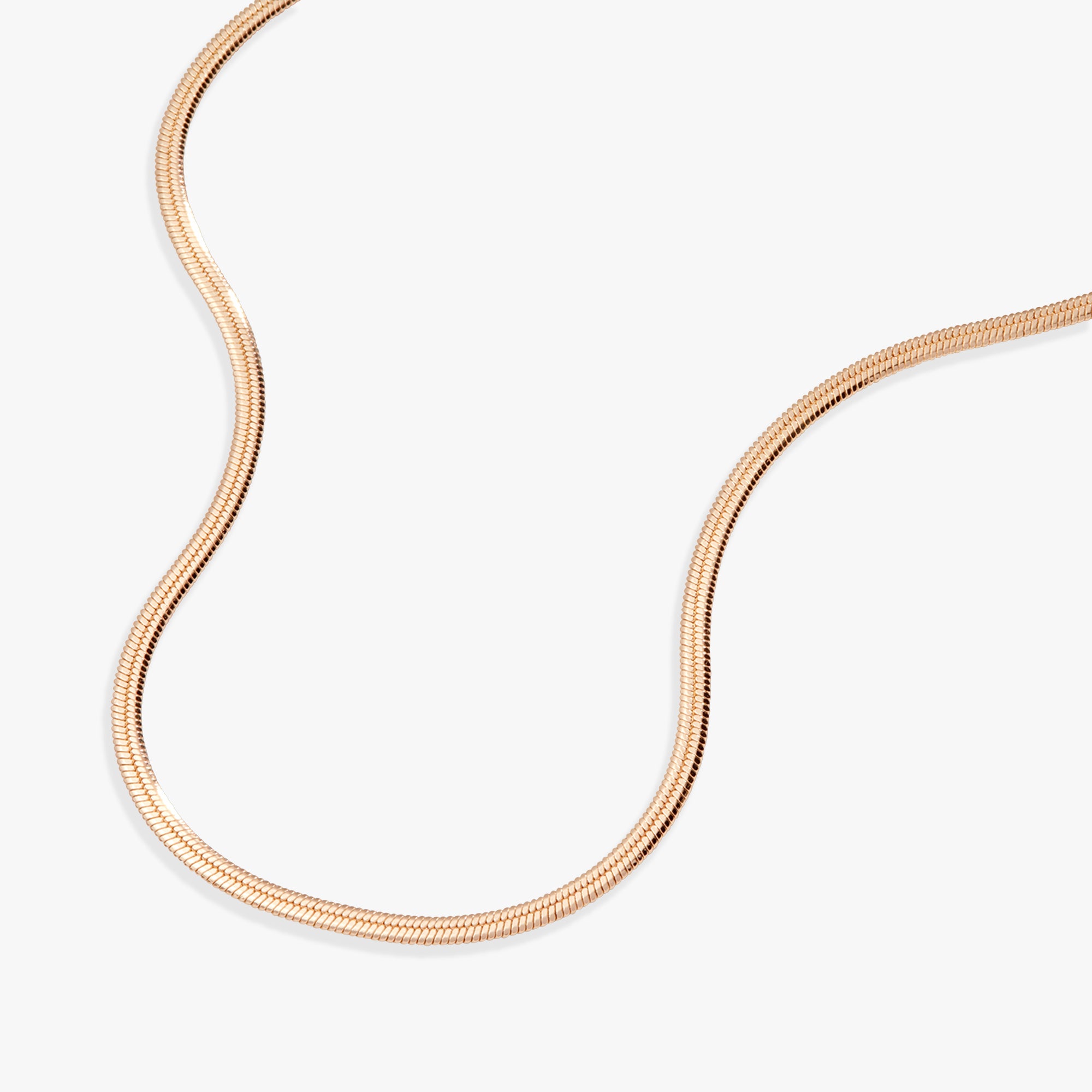 Image of Everyday Herringbone Chain Necklace