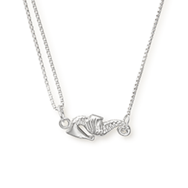 Image of Seahorse Pull Chain Necklace