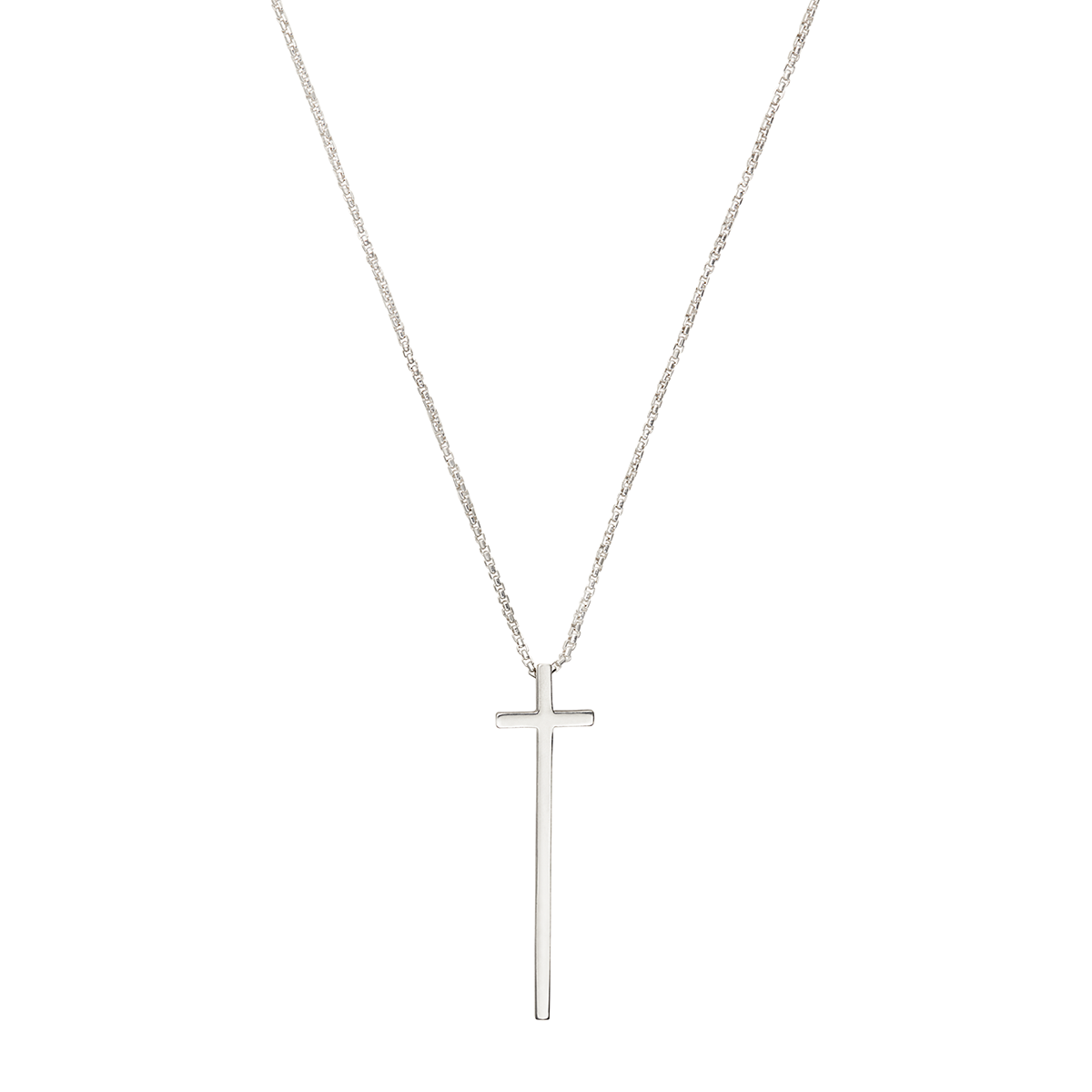 Cross Necklace, Adjustable, Large - ALEX AND ANI