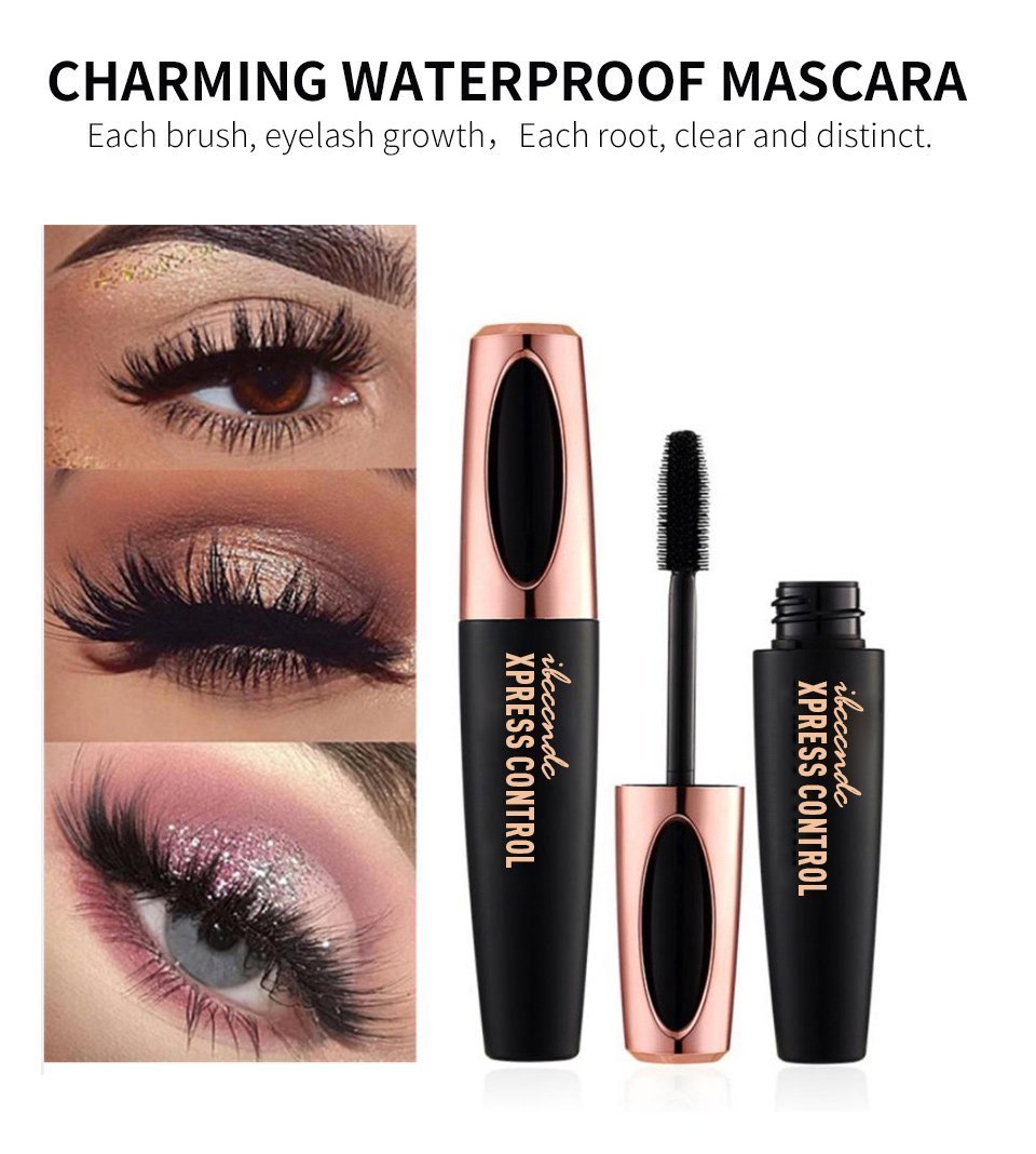 New 4D Silk Fiber Eyelash Mascara 