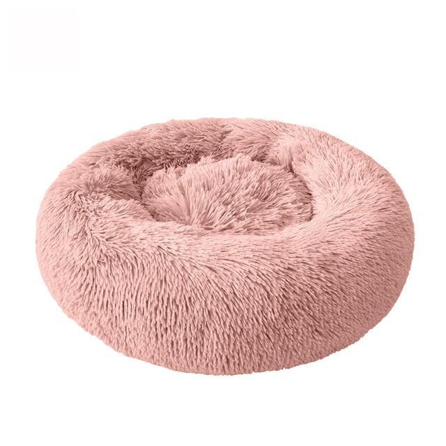 round pet bed