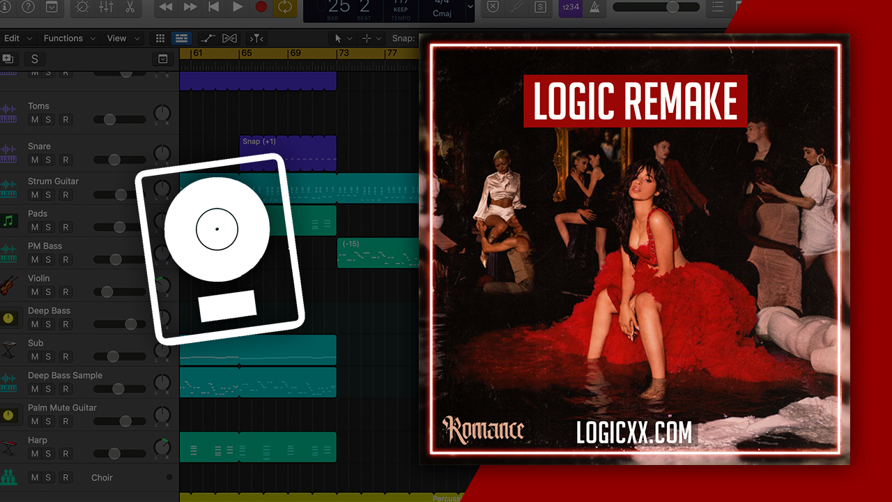 legeplads perler klassekammerat Shawn Mendes & Camila Cabello - Señorita Logic Pro Template (Pop) – logicxx