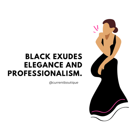 fashion psychology of wearing black
