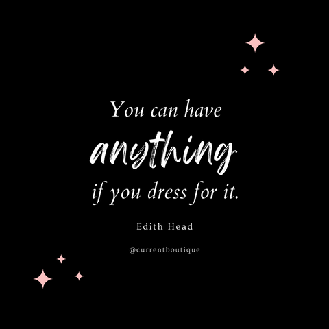 Stella McCartney quote: A little black dress is something to rely on. To...