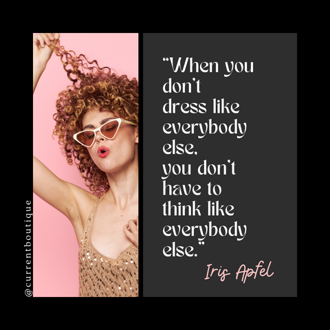 Iris Apfel Fashion Quotes