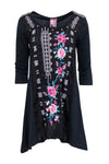 Fall Embroidered Tunic