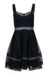 Sleeveless Cocktail Lace Cutout Little Black Dress/Party Dress