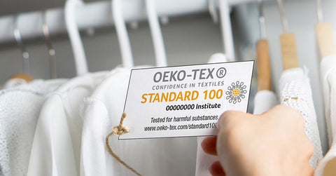OEKO TEX label for fashion