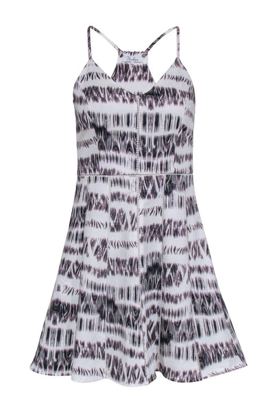 Summer Short General Print Sleeveless Dress