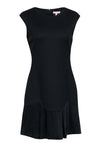 Dropped Waistline Sleeveless Hidden Back Zipper Dress