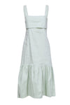 Pocketed Spring Sleeveless Maxi Dress