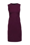 Sheath Hidden Back Zipper Sleeveless Sheath Dress