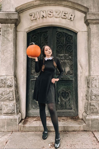 Wednesday Addams Halloween costume