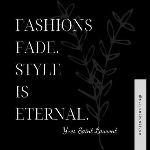 Yves Saint Laurent Fashion Quotes